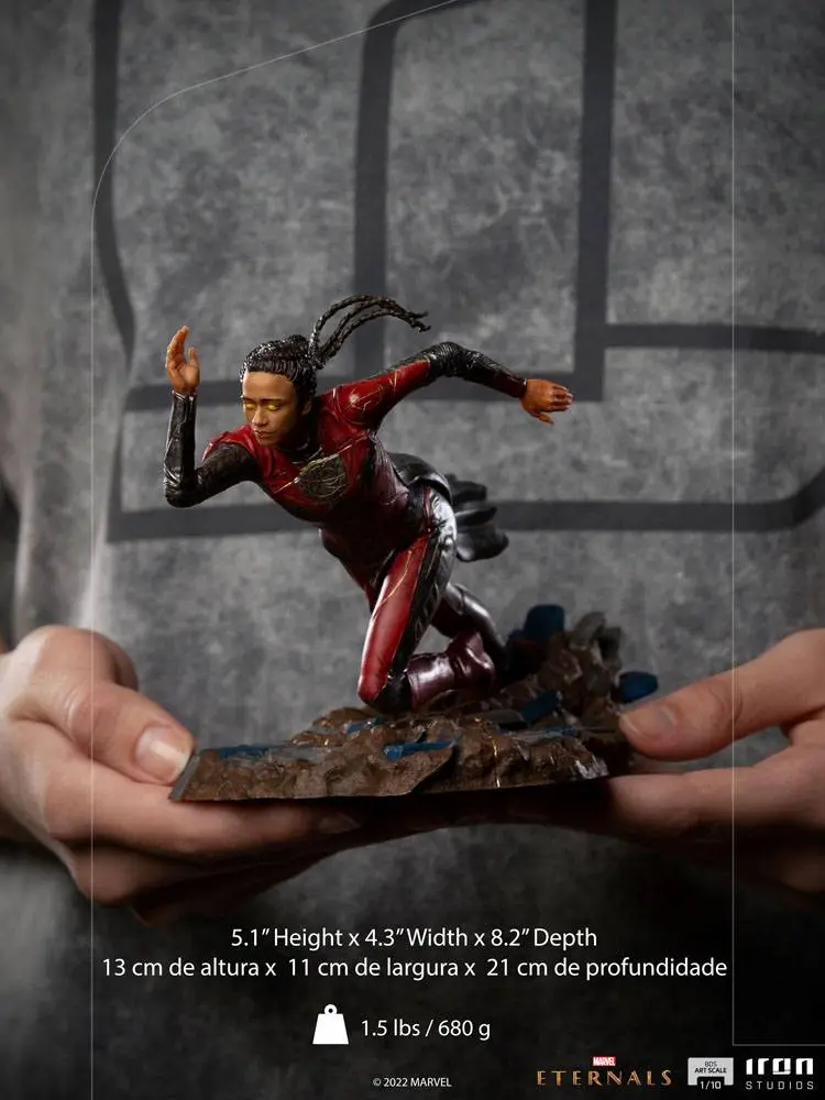 Eternals BDS Art Scale Statue 1/10 Makkari 13 cm Produktfoto