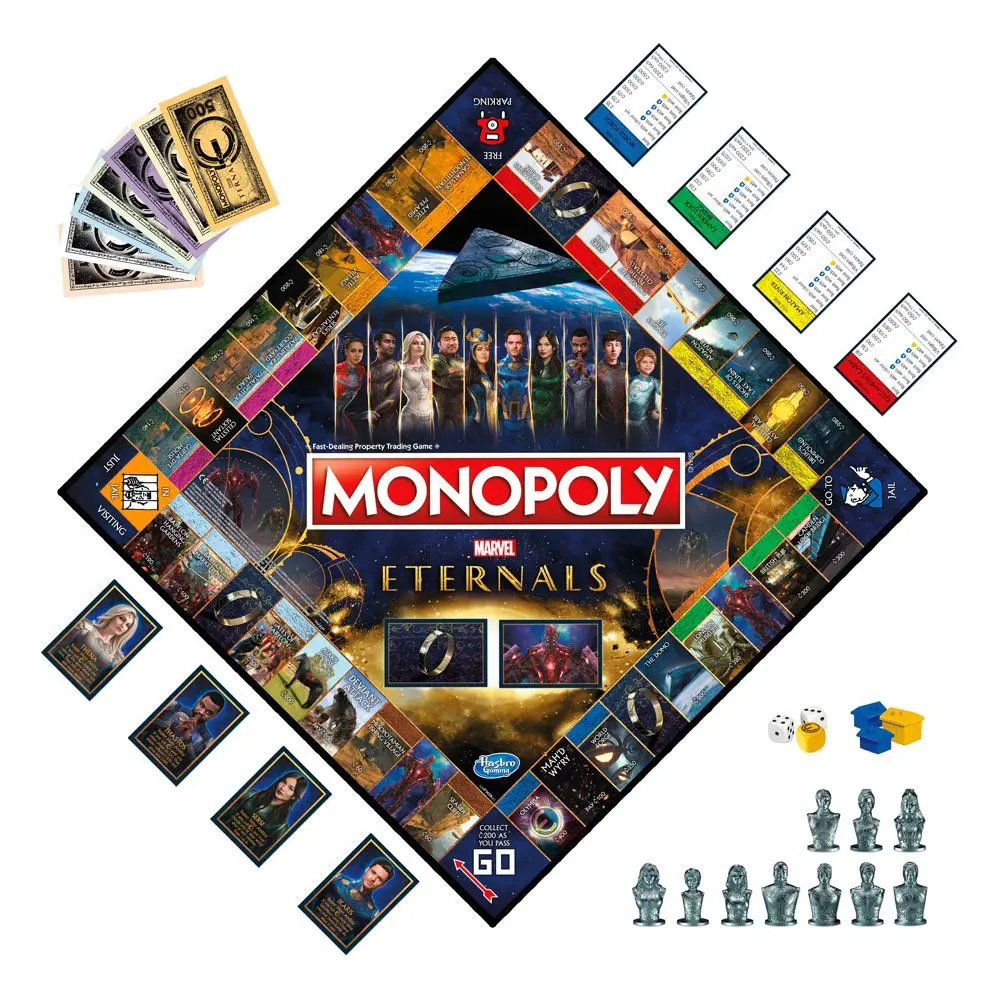 The Eternals Brettspiel Monopoly *Englische Version* Produktfoto