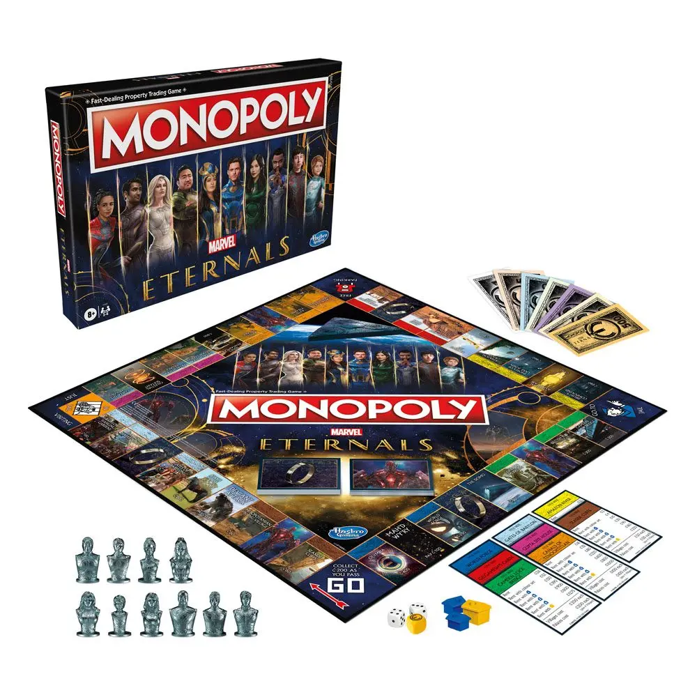 The Eternals Brettspiel Monopoly *Englische Version* Produktfoto