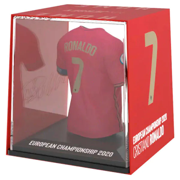 Euro 2020 Ronaldo Mini T-Shirt Figur Produktfoto
