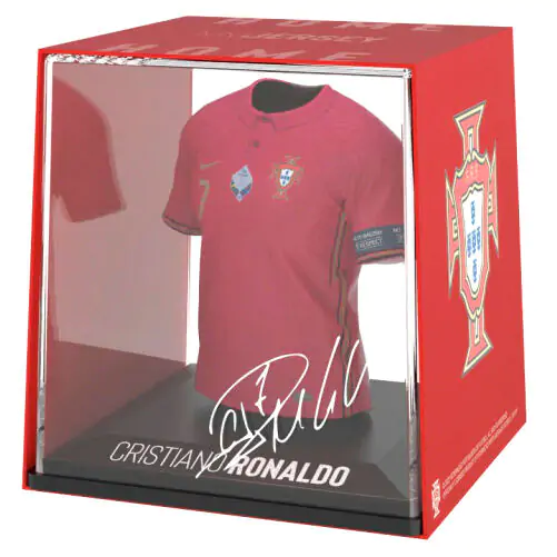 Euro 2020 Ronaldo Mini T-Shirt Figur Produktfoto