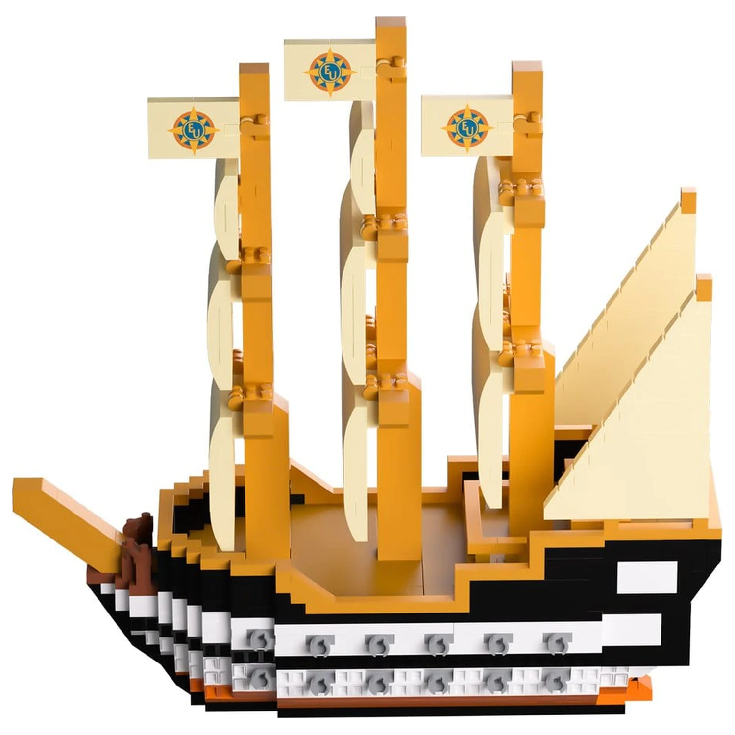 Europa Universalis V Brickset Fregatte Produktfoto