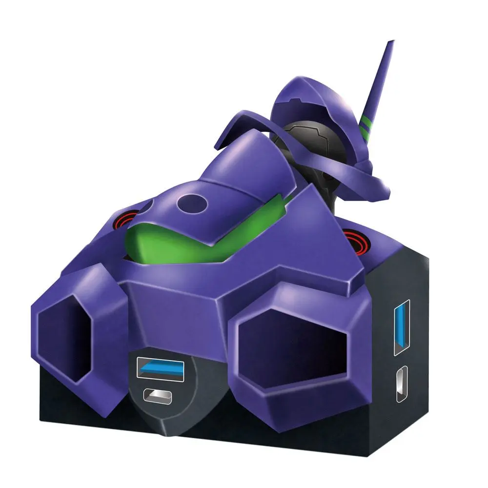 Evangelion 1.0 You Are (Not) Alone USB Hub EVA-01 9 cm Produktfoto