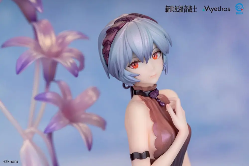 Evangelion PVC Statue 1/7 Rei Ayanami: Whisper of Flower Ver. 15 cm termékfotó