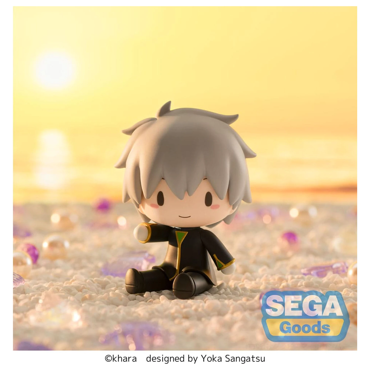Evangelion: 3.0+1.0 Thrice Upon a Time Fuwa Petit Chibi Figur Kaworu Commander Suit 8 cm Produktfoto