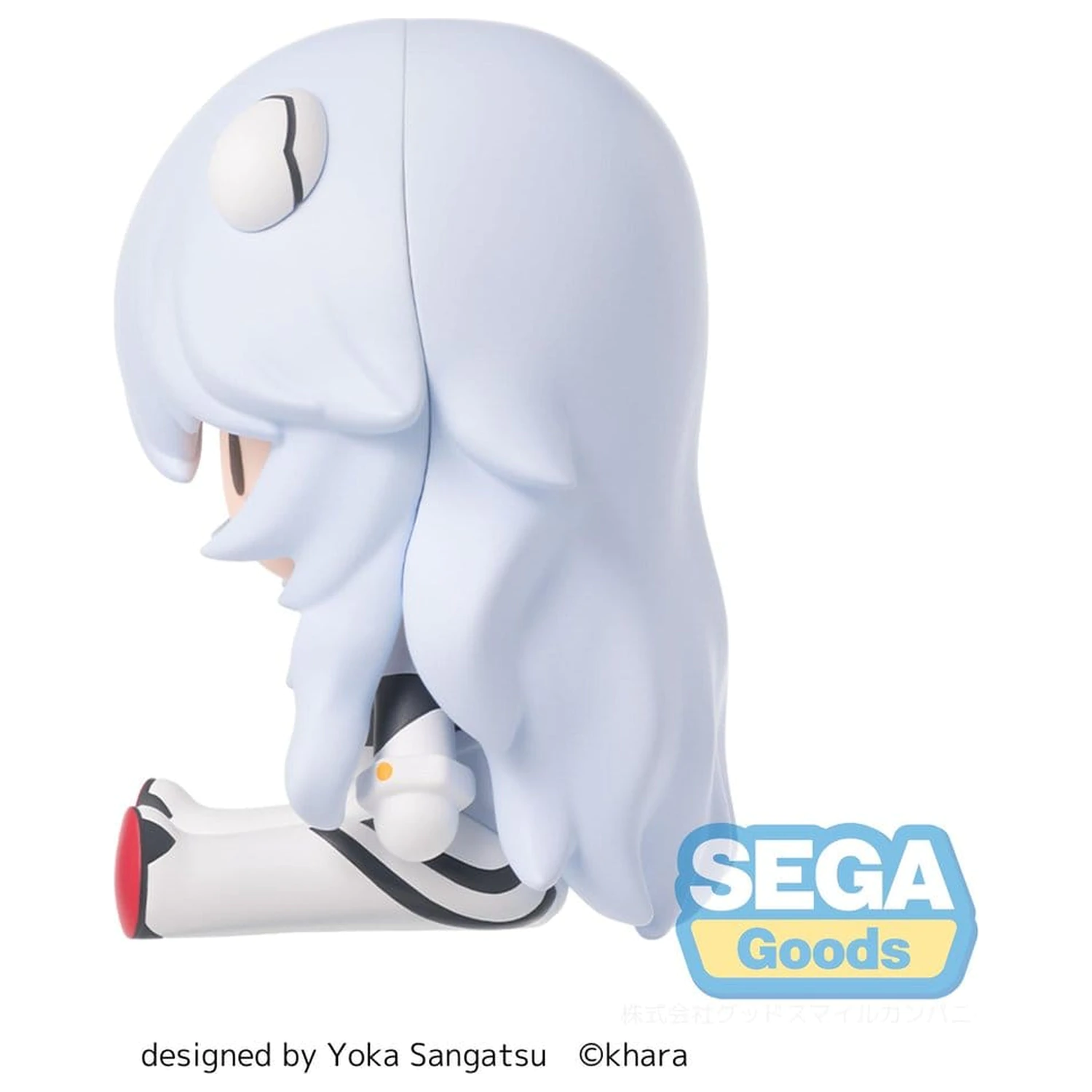 Evangelion: 3.0+1.0 Thrice Upon a Time Fuwa Petit Chibi Figur Rei: Long Hair 8 cm Produktfoto