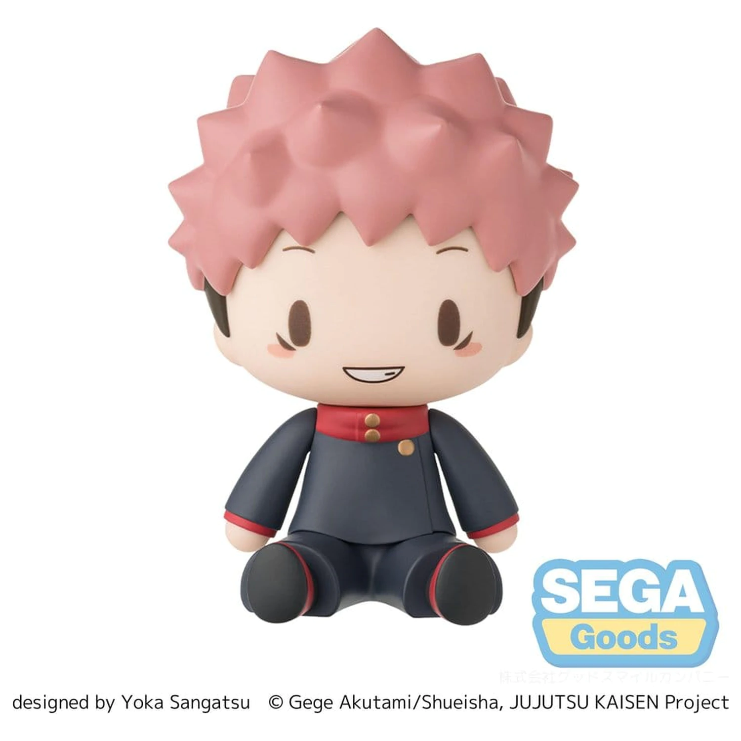 Jujutsu Kaisen Fuwa Petit Chibi Figur Yuji Itadori 8 cm Produktfoto