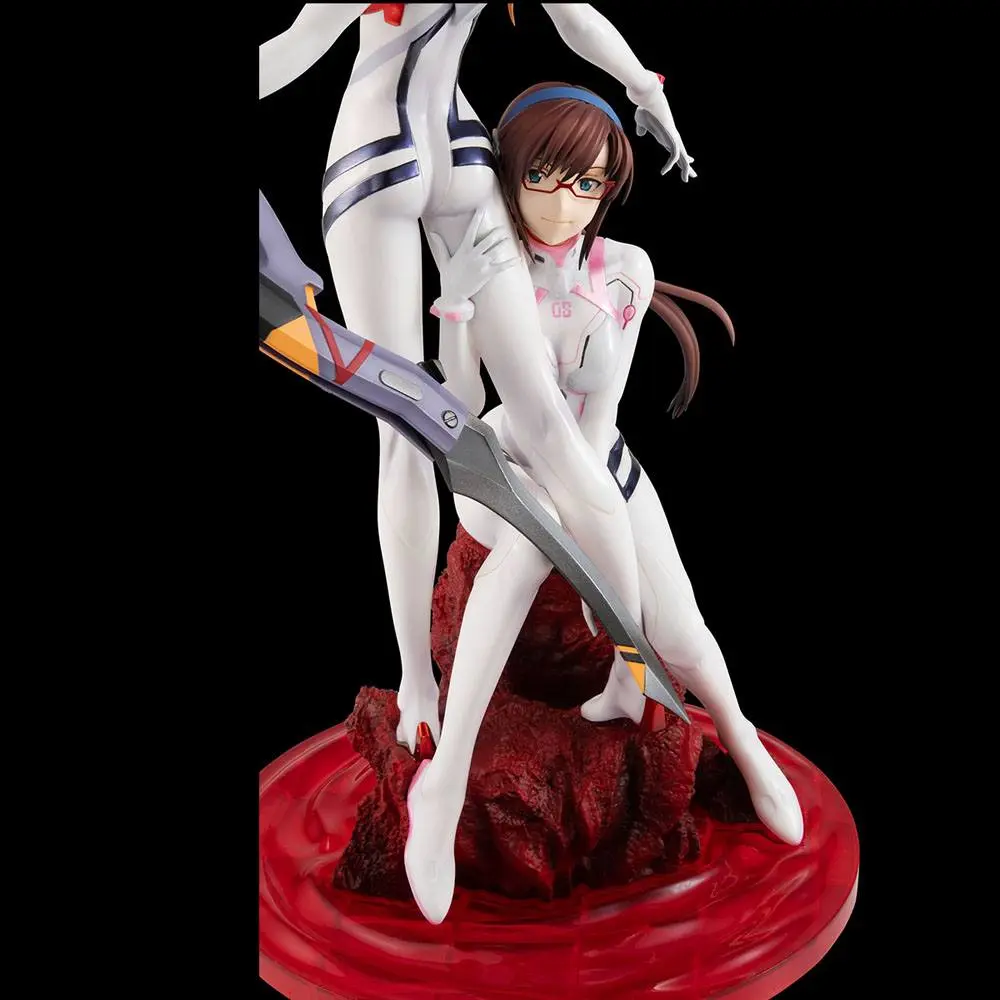Evangelion: 3.0+1.0 Thrice Upon a Time G.E.M. PVC Statue Shikinami Asuka Langley & Makinami Mari Illustrious 28 cm Produktfoto