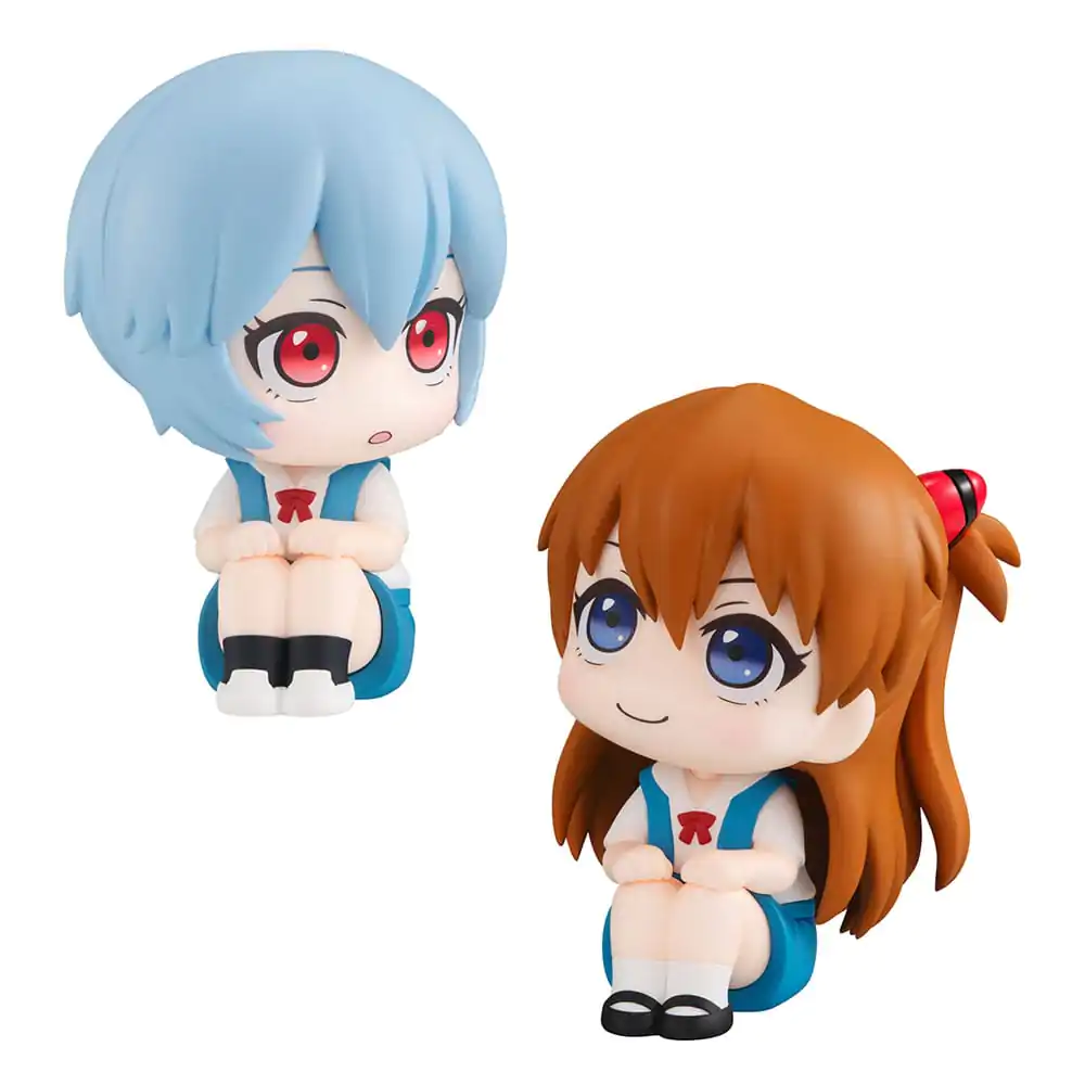 Evangelion: 3.0+1.0 Thrice Upon a Time Look Up PVC Statue Rei Ayanami & Shikinami Asuka Langley 11 cm (with gift) termékfotó