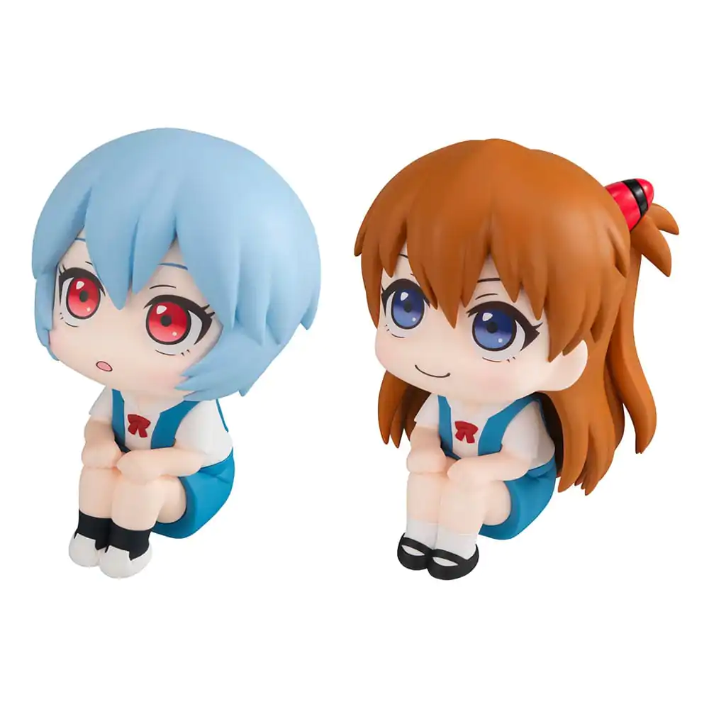 Evangelion: 3.0+1.0 Thrice Upon a Time Look Up PVC Statue Rei Ayanami & Shikinami Asuka Langley 11 cm (with gift) termékfotó