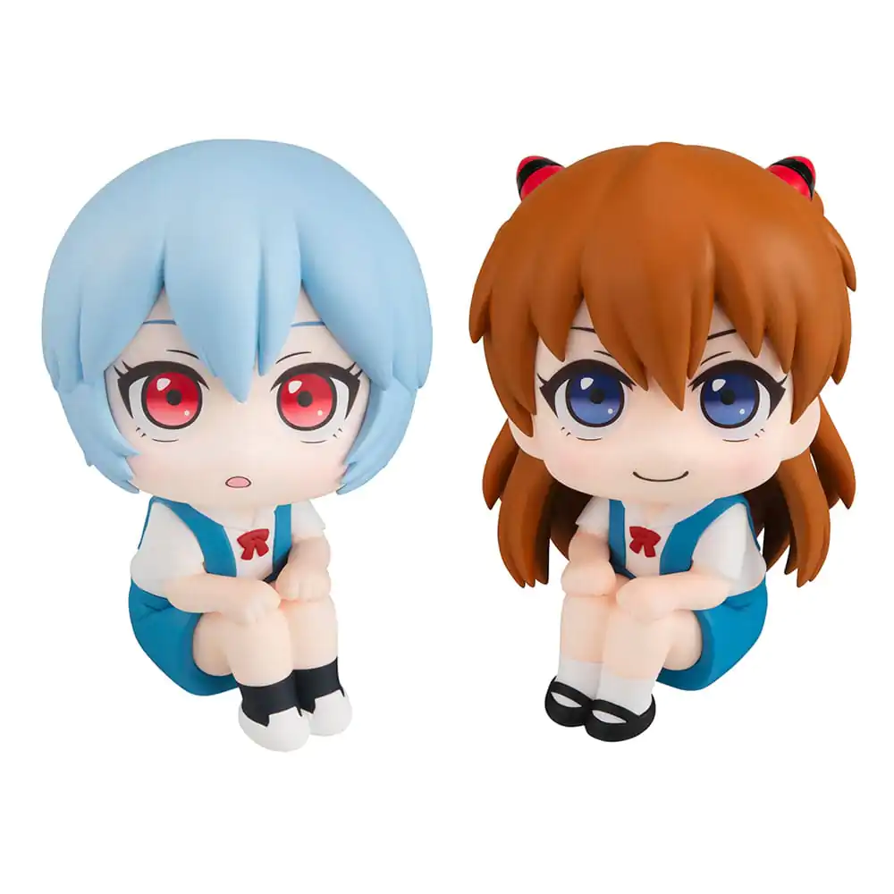 Evangelion: 3.0+1.0 Thrice Upon a Time Look Up PVC Statue Rei Ayanami & Shikinami Asuka Langley 11 cm (with gift) termékfotó