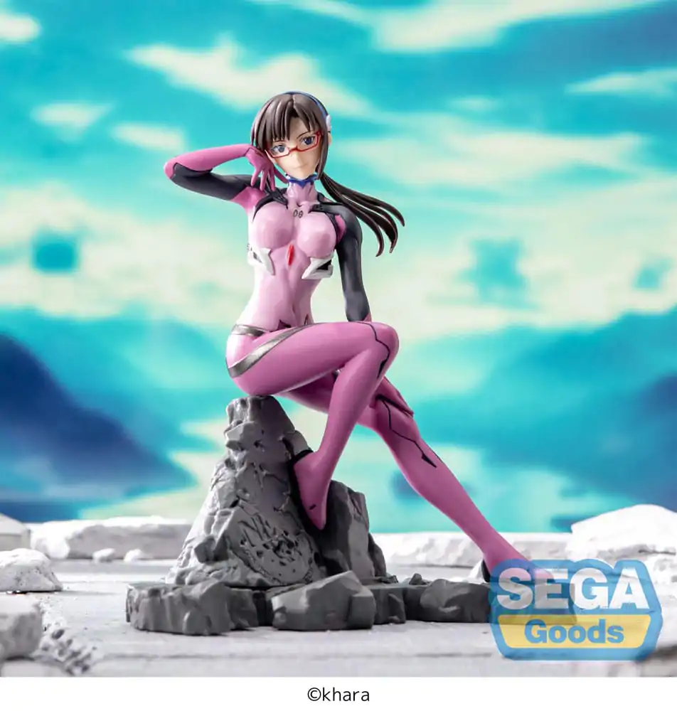 Evangelion: 3.0+1.0 Thrice Upon a Time Luminasta PVC Statue Mari Makinami Illustrious Vignetteum 30th Anniversary Ver. 18 cm termékfotó