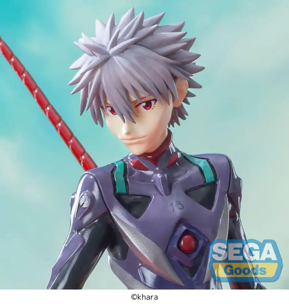 Evangelion: 3.0+1.0 Thrice Upon a Time Luminasta PVC-Statue Kaworu Nagisa x Spear of Longinus 21 cm Produktfoto