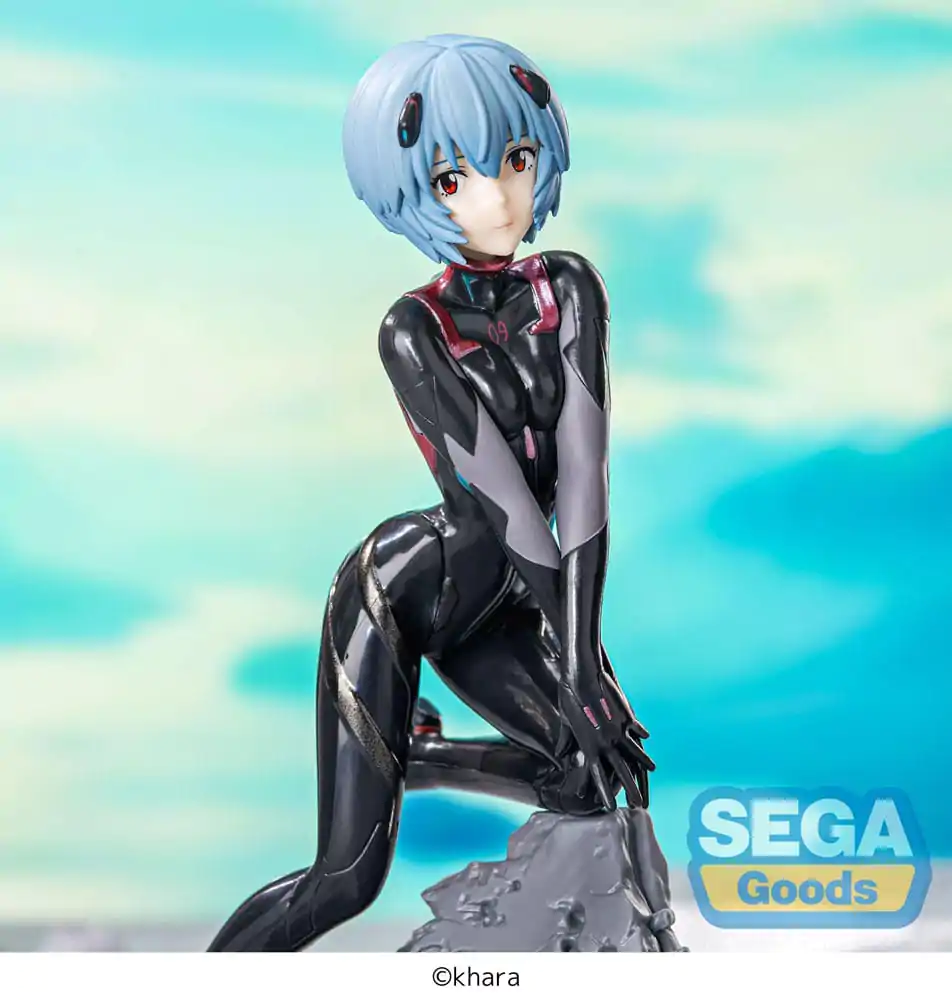 Evangelion: 3.0+1.0 Thrice Upon a Time Luminasta PVC Statue Vignetteum Tentative Name : Rei Ayanami 30th Anniversary Ver. 19 cm termékfotó