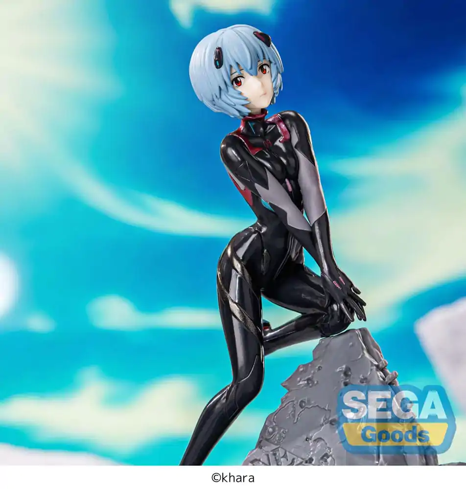 Evangelion: 3.0+1.0 Thrice Upon a Time Luminasta PVC Statue Vignetteum Tentative Name : Rei Ayanami 30th Anniversary Ver. 19 cm termékfotó