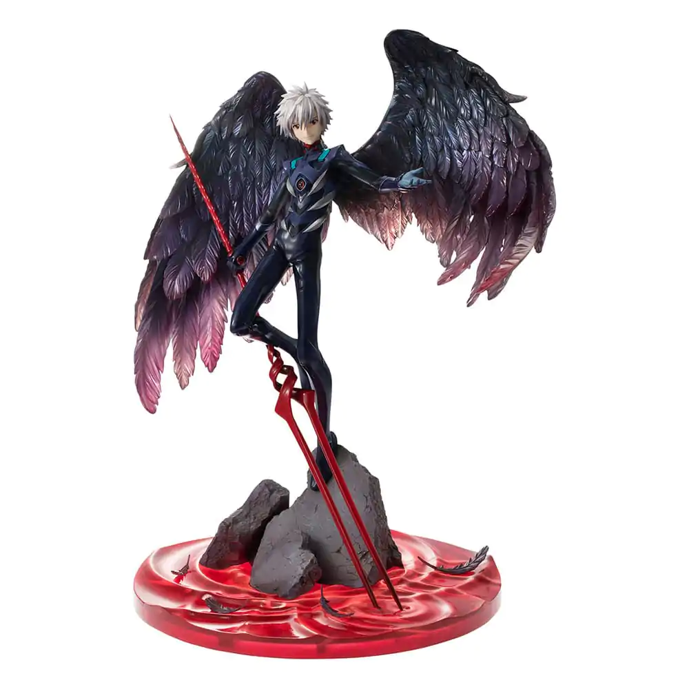 Evangelion: 3.0 + 1.0 Thrice Upon a Time Precious G.E.M. Serie PVC Statue Kaworu Nagisa 15th Anniversary Ver. 30 cm termékfotó