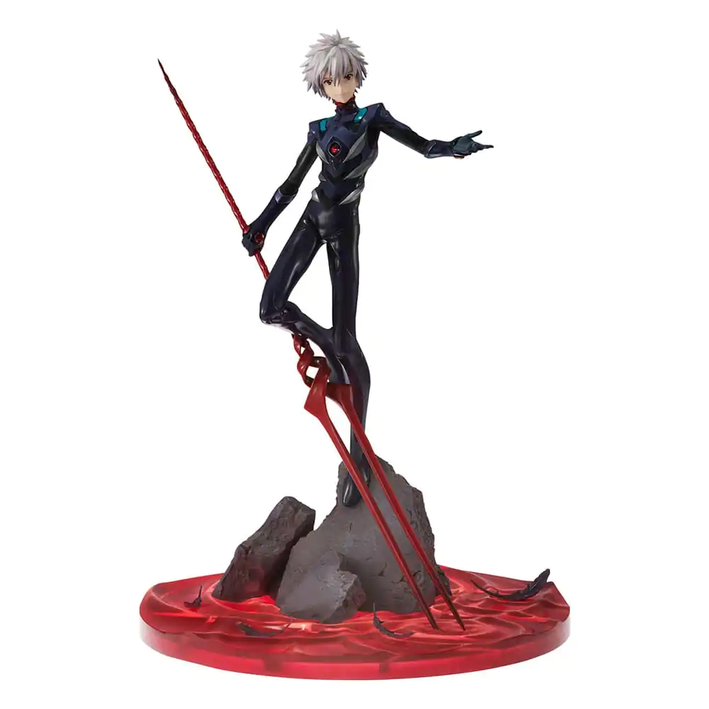 Evangelion: 3.0 + 1.0 Thrice Upon a Time Precious G.E.M. Serie PVC Statue Kaworu Nagisa 15th Anniversary Ver. 30 cm termékfotó