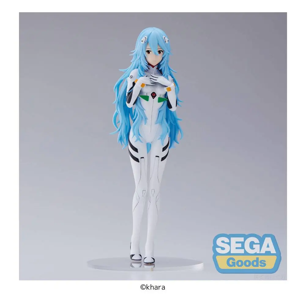 Evangelion: 3.0+1.0 Thrice Upon a Time SPM PVC Statue Rei Ayanami Long Hair Ver. 21 cm Produktfoto