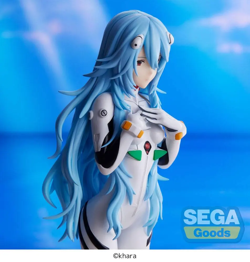 Evangelion: 3.0+1.0 Thrice Upon a Time SPM PVC Statue Rei Ayanami Long Hair Ver. 21 cm Produktfoto