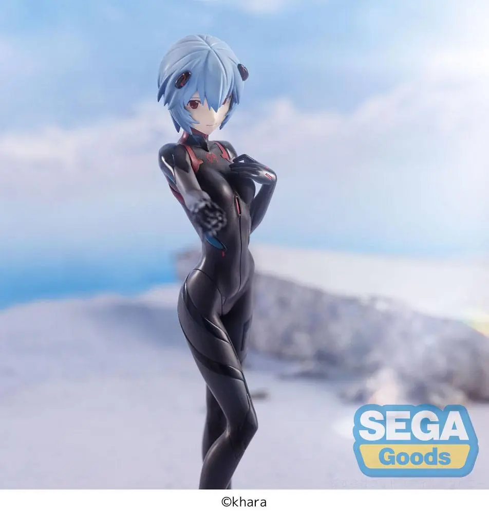 Evangelion: 3.0+1.0 Thrice Upon a Time SPM PVC Statue Rei Ayanami (Tentative Name) Hand Over 21 cm Produktfoto