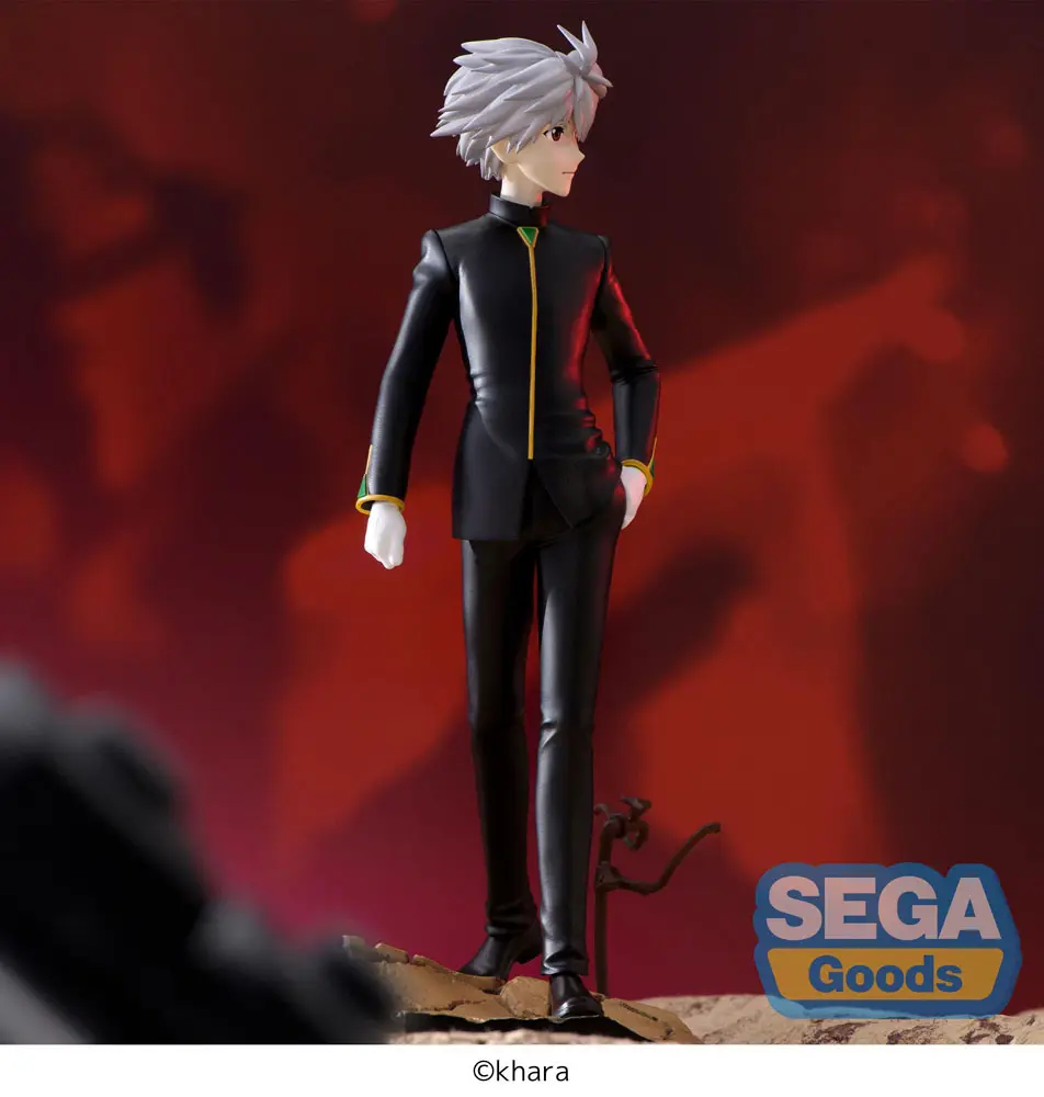 Evangelion: 3.0+1.0 Thrice Upon a Time SPM Vignetteum PVC Statue Kaworu Nagisa Commander Suit Ver. 19 cm Produktfoto