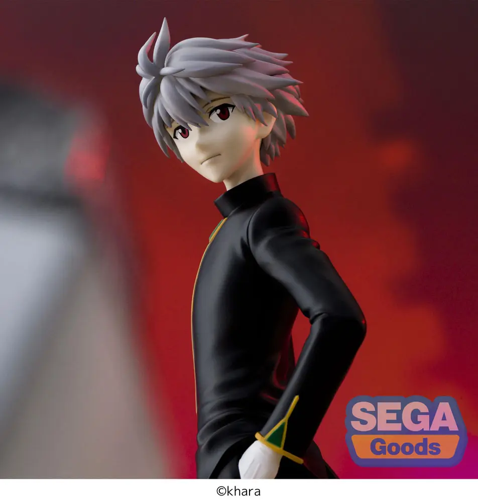 Evangelion: 3.0+1.0 Thrice Upon a Time SPM Vignetteum PVC Statue Kaworu Nagisa Commander Suit Ver. 19 cm Produktfoto