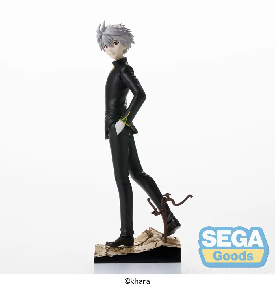 Evangelion: 3.0+1.0 Thrice Upon a Time SPM Vignetteum PVC Statue Kaworu Nagisa Commander Suit Ver. 19 cm Produktfoto