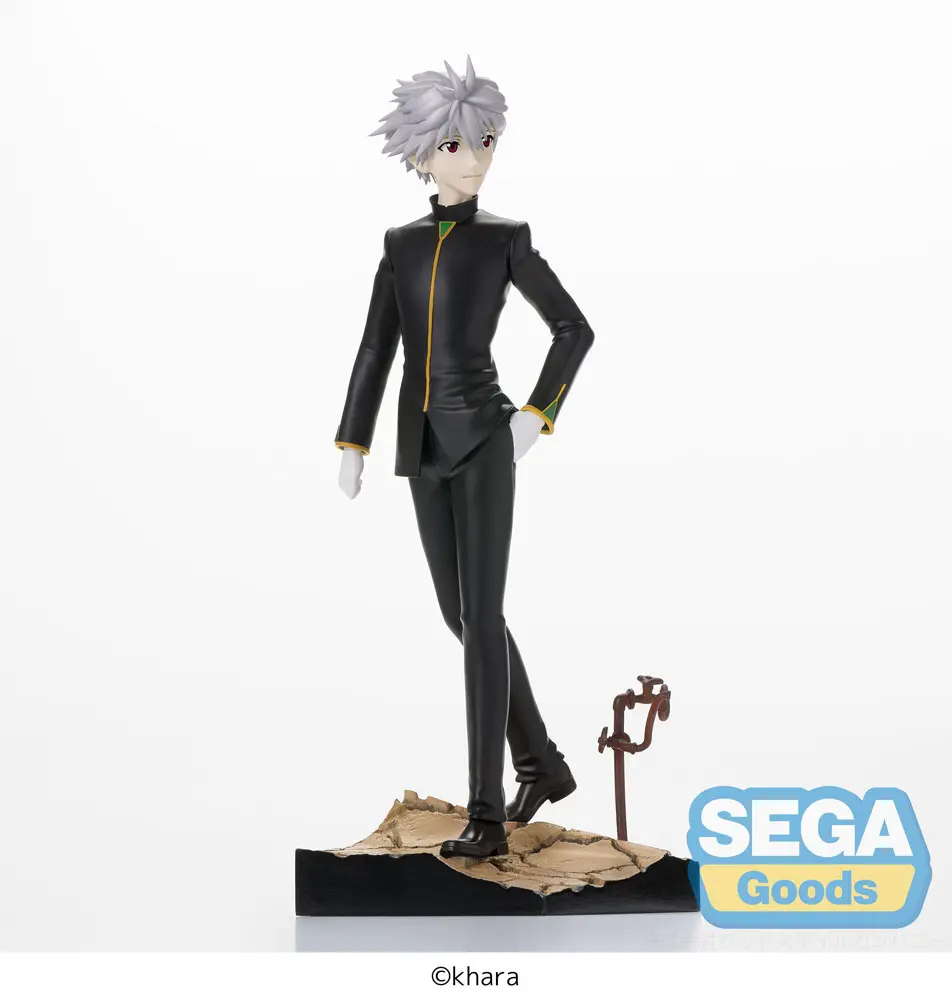 Evangelion: 3.0+1.0 Thrice Upon a Time SPM Vignetteum PVC Statue Kaworu Nagisa Commander Suit Ver. 19 cm Produktfoto