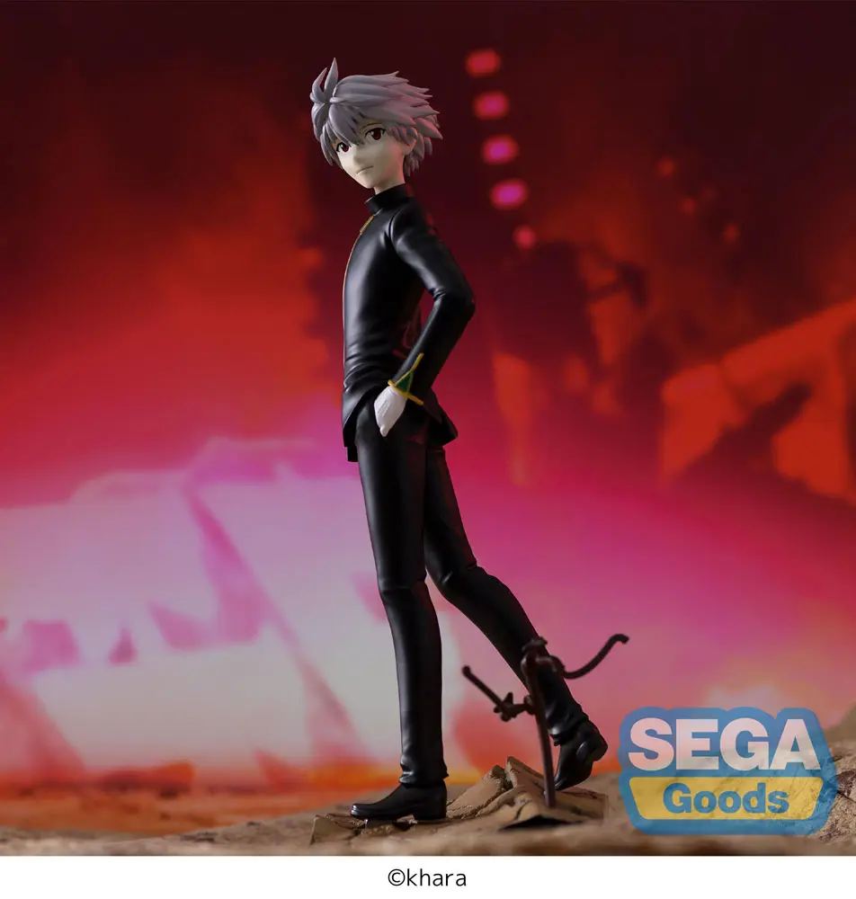 Evangelion: 3.0+1.0 Thrice Upon a Time SPM Vignetteum PVC Statue Kaworu Nagisa Commander Suit Ver. 19 cm Produktfoto