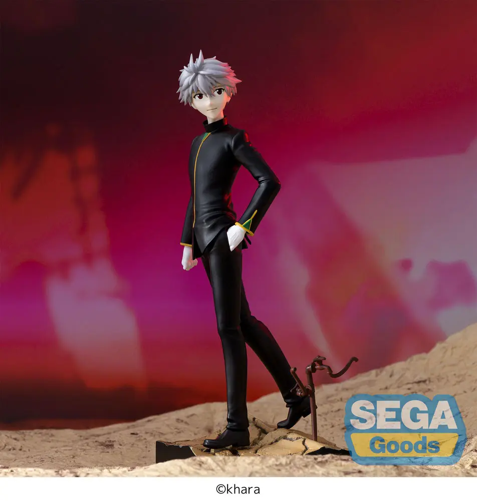Evangelion: 3.0+1.0 Thrice Upon a Time SPM Vignetteum PVC Statue Kaworu Nagisa Commander Suit Ver. 19 cm Produktfoto