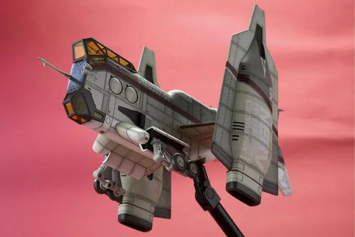 Evangelion: 3.0 Plastikmodell Bausatz 1/100 Vertical Take-Off & Landing Aircraft YAGR-N101 19 cm Produktfoto