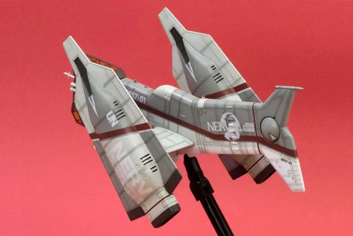 Evangelion: 3.0 Plastikmodell Bausatz 1/100 Vertical Take-Off & Landing Aircraft YAGR-N101 19 cm Produktfoto