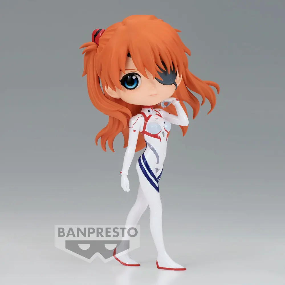 Evangelion 3.0 Asuka Shikinami Langley Plugsuit Style Ver. B Q posket Figur 14cm termékfotó