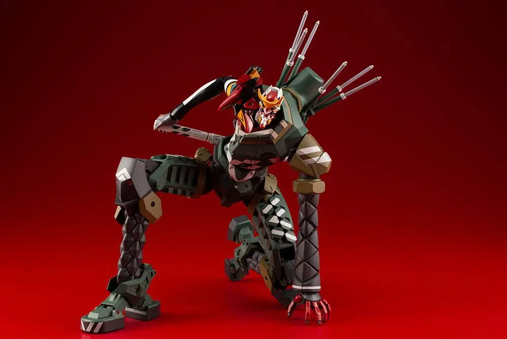 Evangelion 4.0 Plastic Model Kit 1/400 Evangelion Production Model-New 02 JA-02 Body Assembly Cannibalized) 22 cm Produktfoto