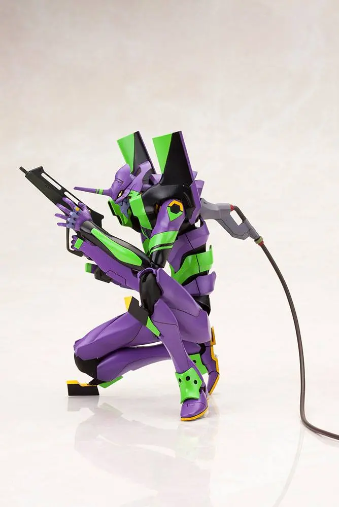 Evangelion: 3.0 + 1.0 Thrice Upon a Time Plastic Model Kit 1/400 Evangelion Test Type-01 with Spear of Cassius Produktfoto