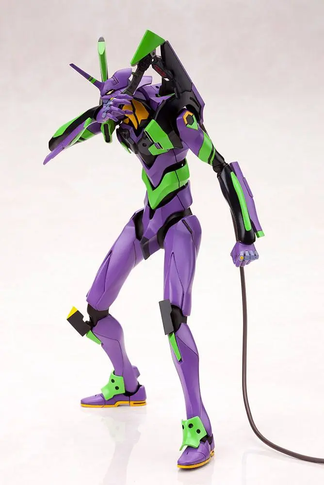 Evangelion: 3.0 + 1.0 Thrice Upon a Time Plastic Model Kit 1/400 Evangelion Test Type-01 with Spear of Cassius Produktfoto