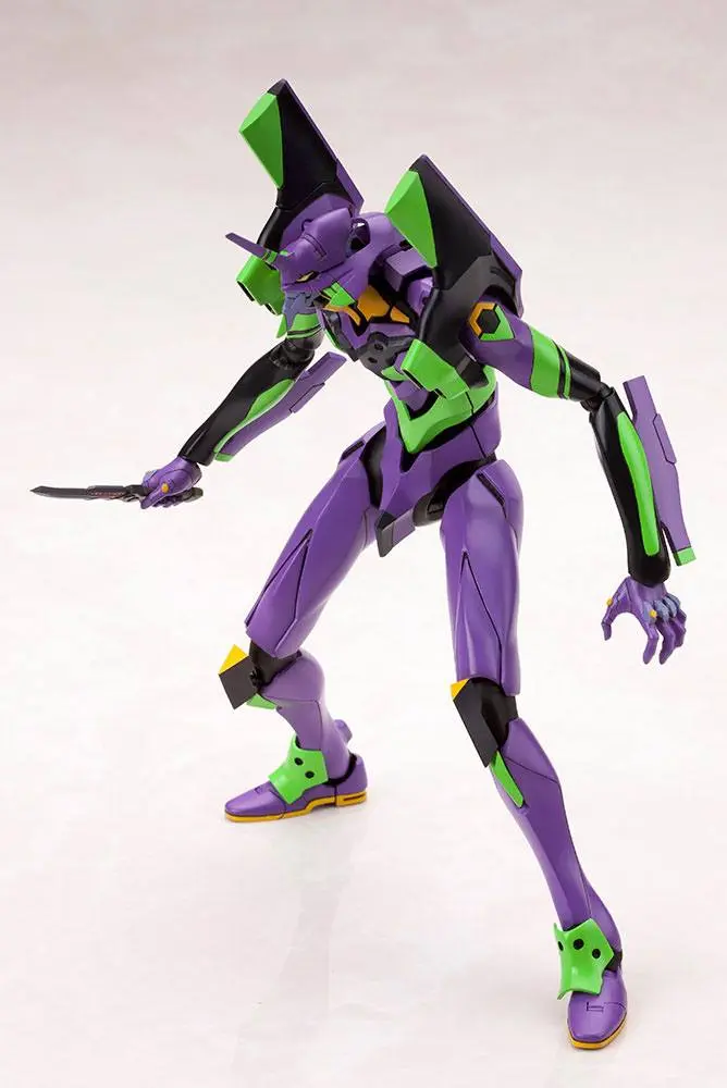 Evangelion: 3.0 + 1.0 Thrice Upon a Time Plastic Model Kit 1/400 Evangelion Test Type-01 with Spear of Cassius Produktfoto