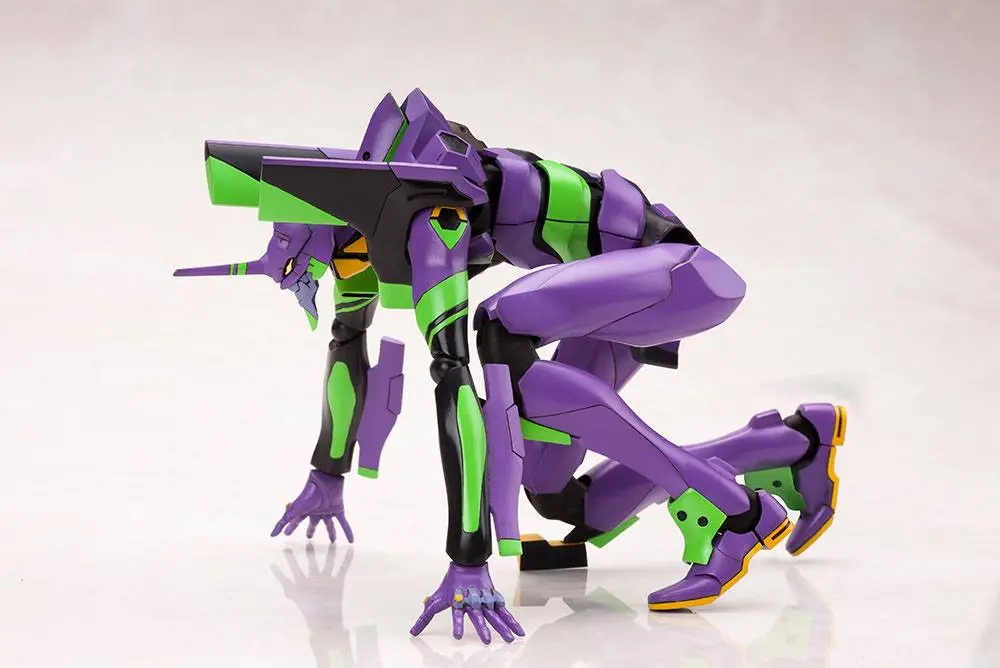 Evangelion: 3.0 + 1.0 Thrice Upon a Time Plastic Model Kit 1/400 Evangelion Test Type-01 with Spear of Cassius Produktfoto