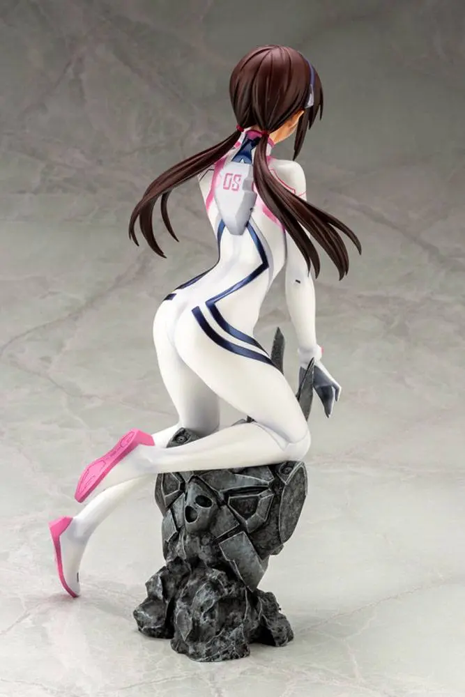 Evangelion 4 PVC Statue 1/6 Mari Makinami Illustrious White Plugsuit Ver. 24 cm Produktfoto