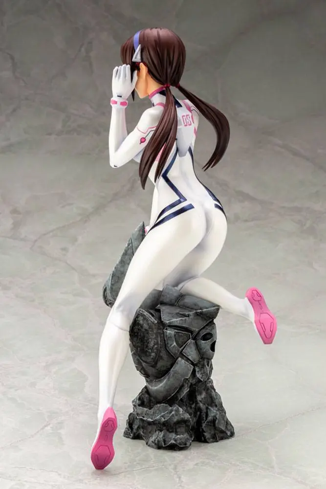 Evangelion 4 PVC Statue 1/6 Mari Makinami Illustrious White Plugsuit Ver. 24 cm Produktfoto