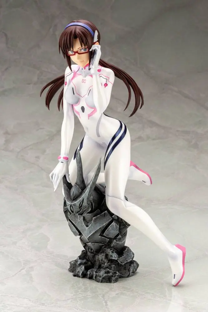 Evangelion 4 PVC Statue 1/6 Mari Makinami Illustrious White Plugsuit Ver. 24 cm Produktfoto