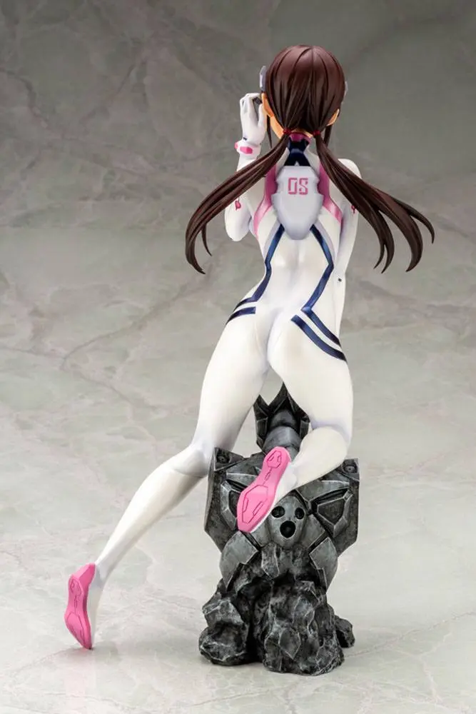 Evangelion 4 PVC Statue 1/6 Mari Makinami Illustrious White Plugsuit Ver. 24 cm Produktfoto