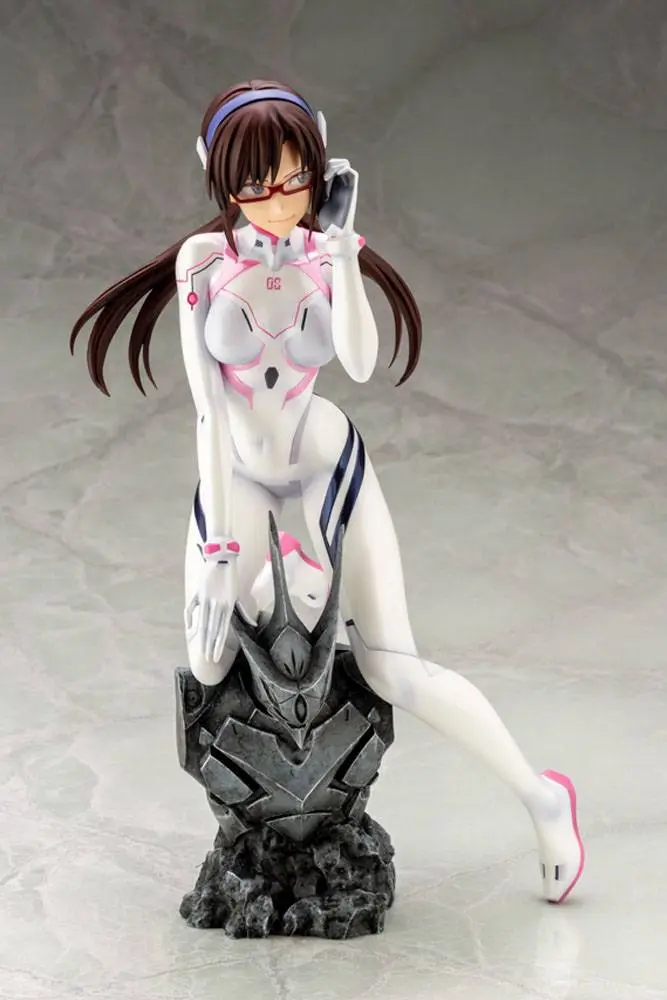 Evangelion 4 PVC Statue 1/6 Mari Makinami Illustrious White Plugsuit Ver. 24 cm Produktfoto