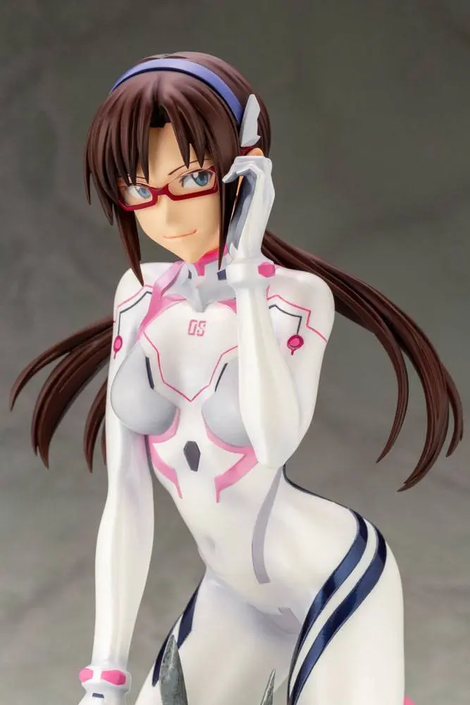 Evangelion 4 PVC Statue 1/6 Mari Makinami Illustrious White Plugsuit Ver. 24 cm Produktfoto
