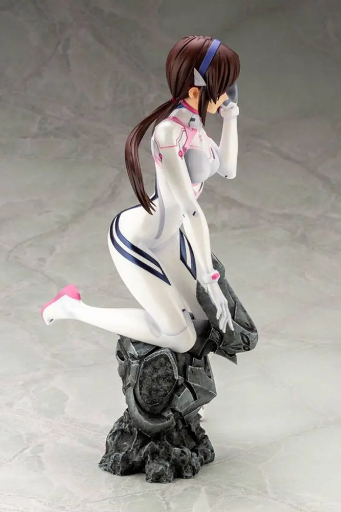 Evangelion 4 PVC Statue 1/6 Mari Makinami Illustrious White Plugsuit Ver. 24 cm Produktfoto