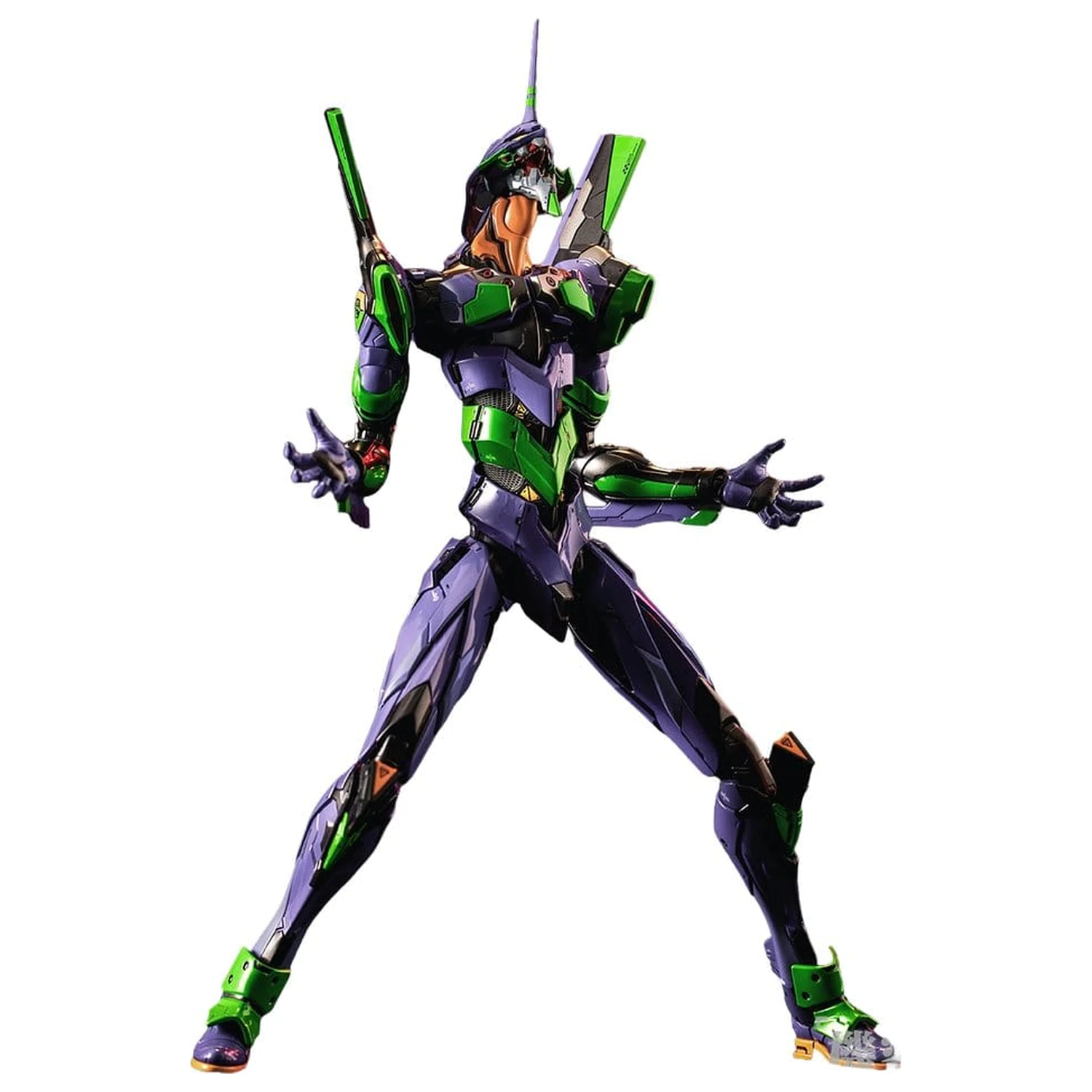 Evangelion Carbotix Actionfigur Evangelion Unit-01 Test Type (DX Ver.) 33 cm Produktfoto