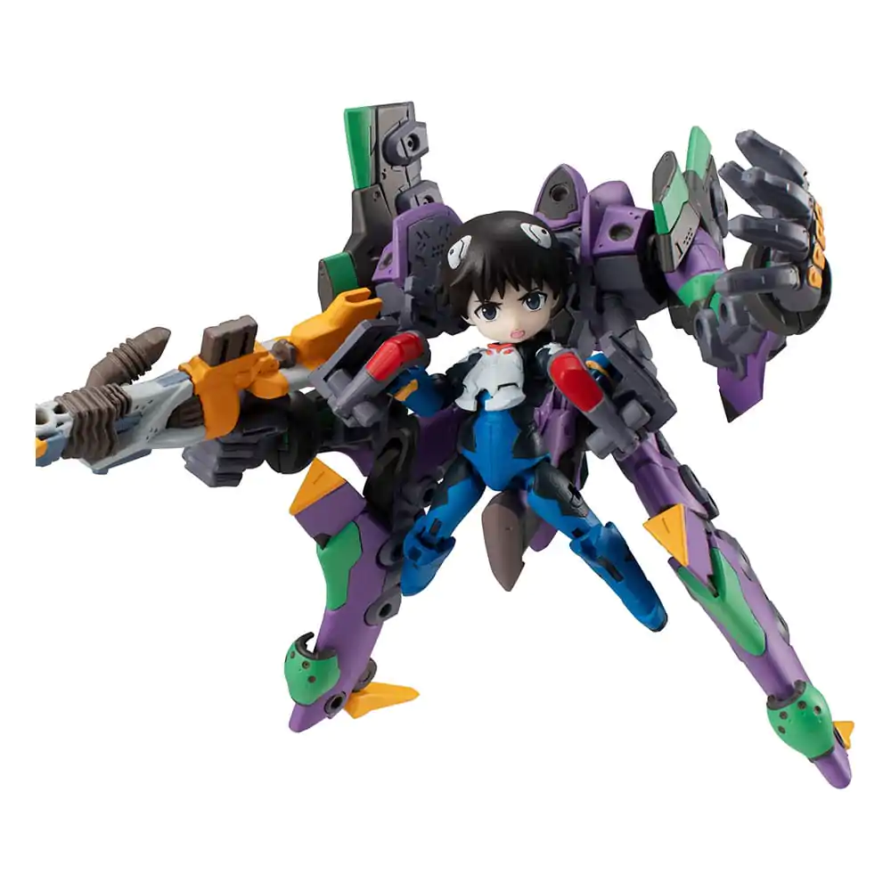 Evangelion Desktop Army Figur Shinji Ikari & Evangelion No. 1 New Theatrical Edition 15 cm Produktfoto