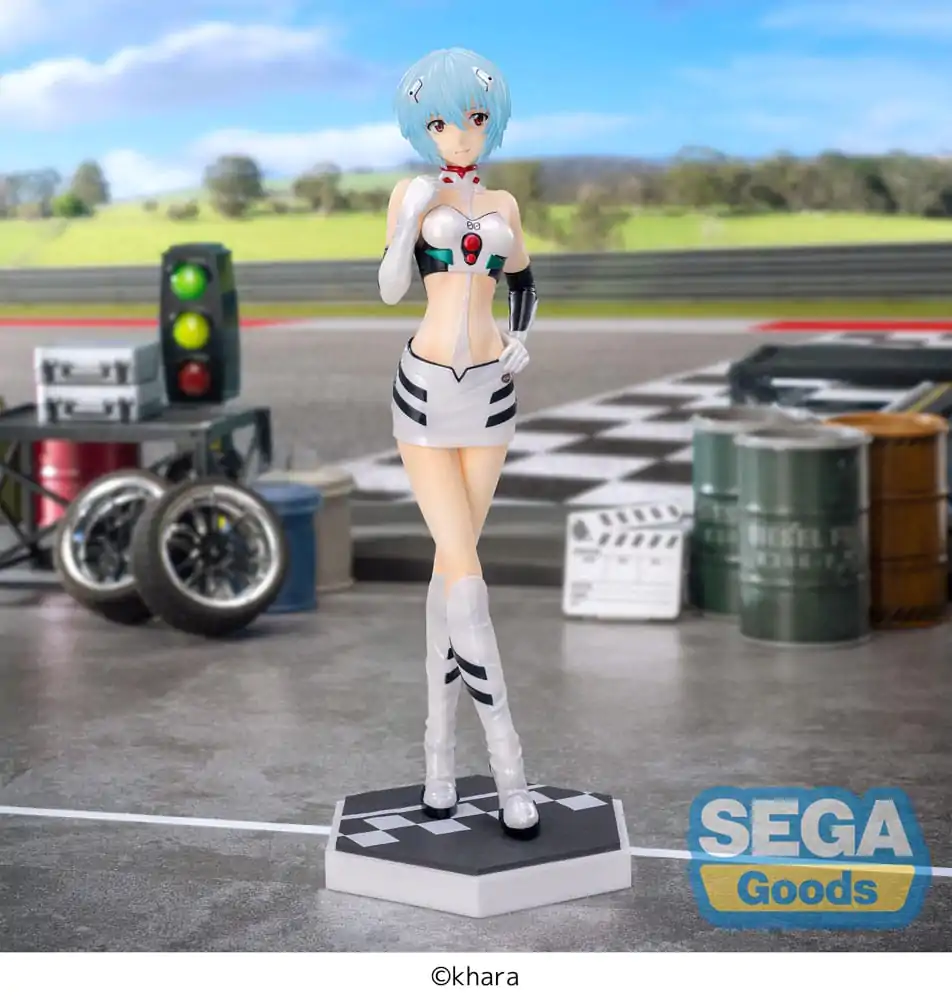 Evangelion Luminasta PVC Statue Evangelion Racing Rei Ayanami Pit Walk 21 cm termékfotó