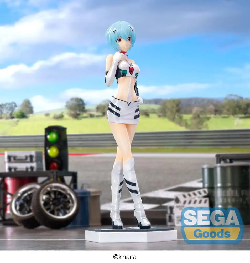 Evangelion Luminasta PVC Statue Evangelion Racing Rei Ayanami Pit Walk 21 cm termékfotó