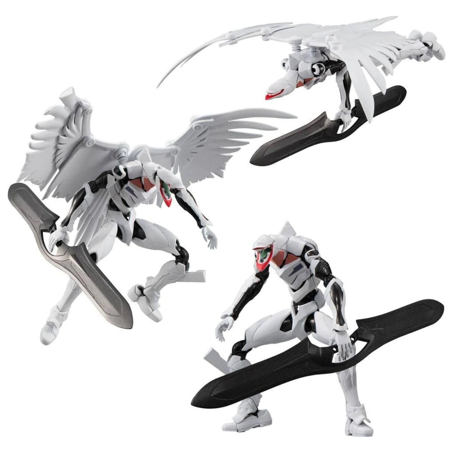 Evangelion Mass Production EVA 3 Figuren Set 13cm Produktfoto